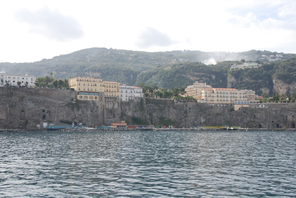 Sorrento overlooking the Bay of Naples